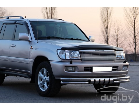 Передняя двойная труба "Tiger-Plus" для LC100.